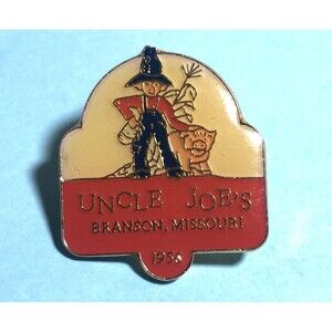 Uncle Joes BBQ, Branson, Missouri -1956 , Collectible Logo  pin